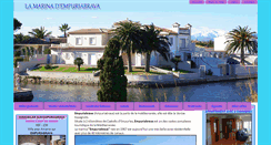 Desktop Screenshot of empuriabrava.fr